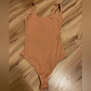 SKIMS ribbed stretch bodysuit